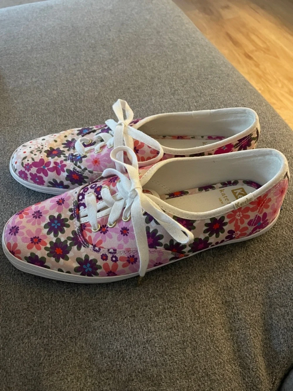 Keds X Kate Spade New York Champion Pacific Petals Sneakers
